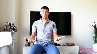The guy licks pussy of HR manager to get a job