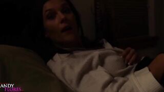 A grateful student gets intimate with his hot teacher Mandy Flores in a steamy encounter