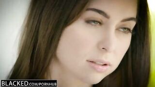 Petite teen Riley Reid takes on intense interracial action