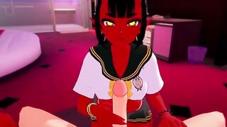 The succubus is fucking with me in a steamy POV scene