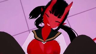 The succubus is fucking with me in a steamy POV scene