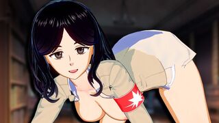 Attack on Titan - Pieck Finger 3D anime smut, featuring intense scenes