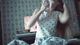 A phone call does not dispense with the morning blowjob