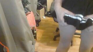 Schoolgirl seduces her teacher with her perfect body in a steamy homemade video