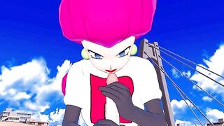 Jessie from Team Rocket wants to fuck your Pokémon in this POV hentai