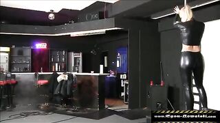 Girl gets her pussy filled with sticky sperm by two men