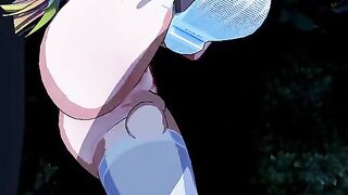 3D hentai with the Blue Exorcist's Shura Kirigakure