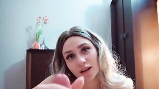 A sly stepson gets his stepmom’s stockings and pantyhose dirt