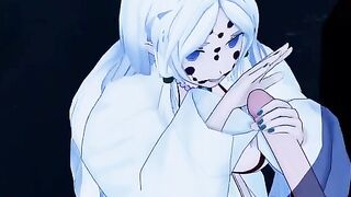 The Spider Demon is Slayed by the Demon Slayer in a 3D Hentai