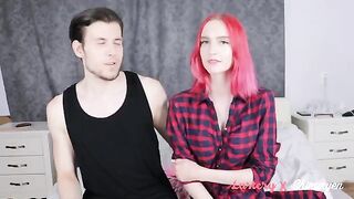 Submissive redhead amateur gets fucked in a new style