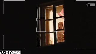 Redhead Scarlett gets ass fucked by TUSHY in scandalous scene