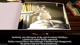The Nasty Harry Potter meets Ginni, the hot sister - 3D porn