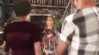 The Nasty Harry Potter meets Ginni, the hot sister - 3D porn