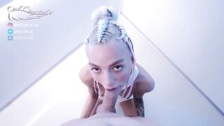 Cosplay slut fucked in space by her boyfriend in an intense anal scene
