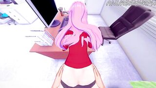 Shikimori Micchon gets her pussy full of cock
