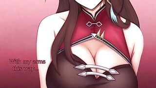 A night of pleasure with Beidou in a wholesome Genshin Impact setting