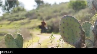 A girl with a cowgirl will is fucking with a bad boy