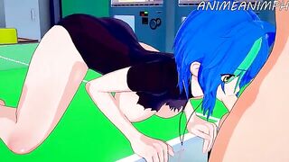 High School DxD Xenovia Quarta gets fucked and cums inside