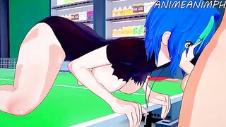 High School DxD Xenovia Quarta gets fucked and cums inside