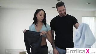 The couple has an erotic and passionate sex every day
