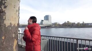 First rimjob and porn with Asia College Girl Luna I, picked up and fucked rough