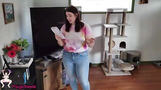 The guy criticized Paige Steele's blowjobs, so she had to prove him wrong