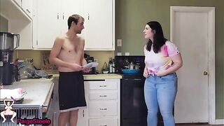 The guy criticized Paige Steele's blowjobs, so she had to prove him wrong