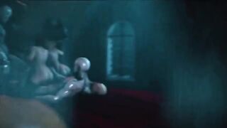 Full Moon 2 Gangbang uncensored 3D Hentai - a compilation of intense scenes