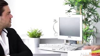 Latina secretary Susy Gala got banged hard by her boss in the office