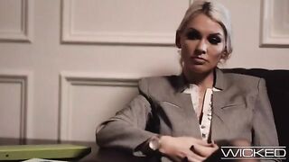 Kenzie Taylor gets fucked by a therapist with two cocks