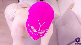 Amateur Latina gets her ass gapped hard and deep
