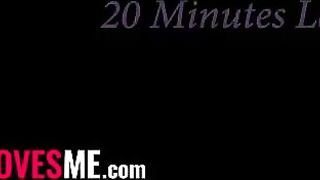 The petite vixen surprises her stepbrother with an amazing blowjob for his birthday