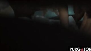 Blonde Jazlyn Ray gets spanked and fucked hard in Purgatoryx