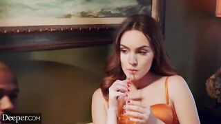Sexual Freya knows how to get her man's full attention in a steamy scene