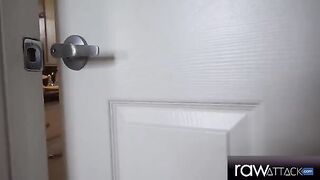 Petite hottie Sera Ryder gets her pussy smashed by a huge cock