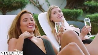 Dream threesome with vixen girls Agatha, Freya & Lika