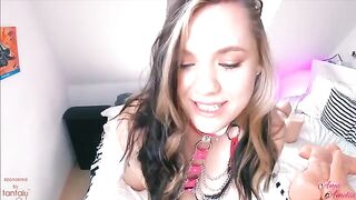 Bunch of wet pussies getting fucked by two big cocks