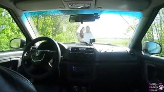 Rock-paper-scissors lost and had to fuck with a fellow traveler - EPIC FACIAL - POV
