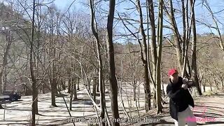 Vlog Chihuahua. A day with Kleomodel ended in woods