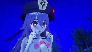 3D Hentai remake shortver of Hu Tao from Genshin Impact - Doggystyle