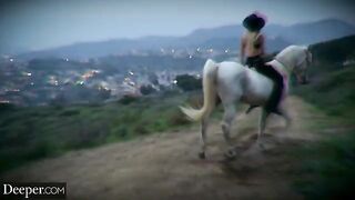 Cowgirl Kenna and Anna Claire in a kinky threesome with a twist