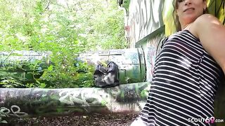 Hot German mature gets fucked by a Turkish stud on camera