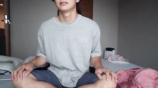 The hottest girl is doing Femdom facesitting and handjob