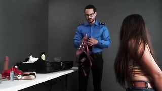 TSA agent found a toy in my bag and took me to his office for questioning
