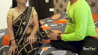 Desi Pari saves her daughter's marriage through a spicy step mom encounter