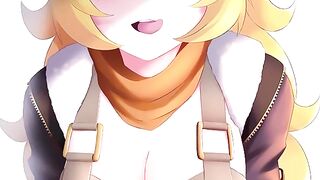 Yang from RWBY teaches you how to jerk your cock properly
