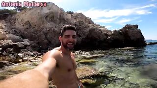 Skinny teen gets fucked on nude beach by horny guy