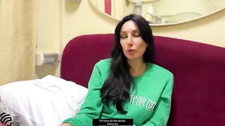 The traveling companion turned out to be a porn model, bringing real orgasm