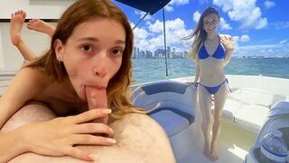 I took my GF Jessica Marie on a romantic boat ride, followed by intense action