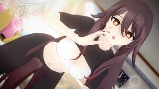 Hu Tao gets fucked in her casual outfit in this hot Genshin Impact hentai scene